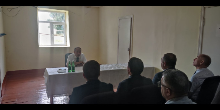 Rayon İcra Hakimiyyətinin başçısı növbəti səyyar qəbulunu Baxışlı kəndində keçirib.
